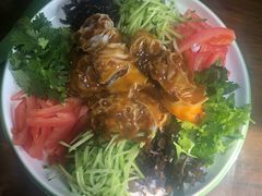 麻汁拌莲藕粉-博山菜·大厨烙馍村(金乔社区店)