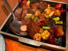 铁板椒香雪花牛肉-新荣记(建国门外大街店)