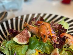 九节虾无花果沙拉百香果油醋汁-燃扒房Steakhouse(皇庭店)