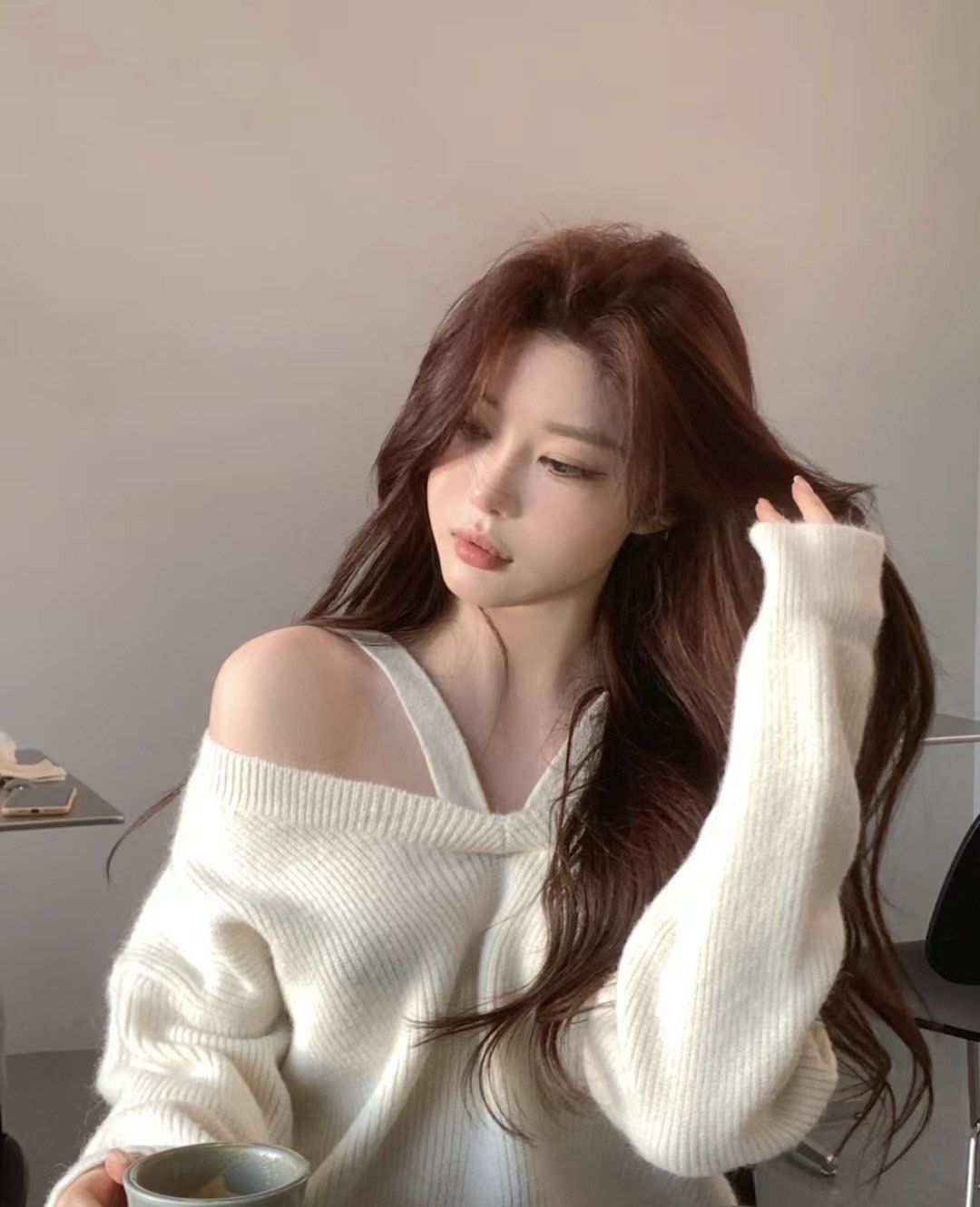 秋冬的温柔韩剧女主应该就是这个发色了