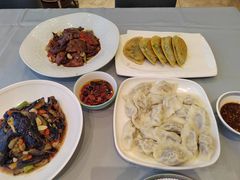 香菇鸡蛋饺子-谷语中餐厅