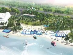 -欢乐海岸椰林沙滩-2025湾区超级灯会