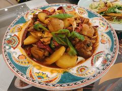 新疆沙湾大盘鸡-巴依老爷新疆美食(清华东门店)
