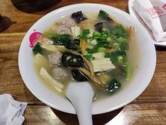 生汆丸子汤-子午路张记肉夹馍(兵马俑店)