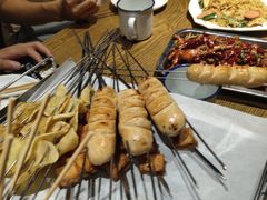老子有根大香肠-喝丢一只鞋辣炒海鲜小烧烤(三八广场店)