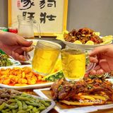 那就做个快乐的凡人，喝酒吃肉烟火人生❗️ 