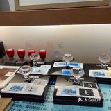中国邮政开的咖啡店可盖各种纪念章甜点点了抹茶和北海道冰淇淋
