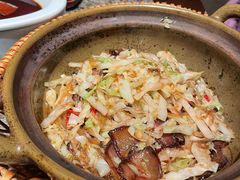 粉丝包菜腊肉煲-南京大牌档(富力海珠城店)