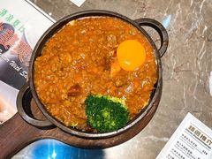 石锅肉酱鸡扒饭-鬆啲茶餐厅(松山湖万科店)