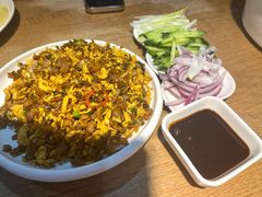 外婆菜炒鸡蛋-姥姥家春饼店(佳亿时尚广场店)