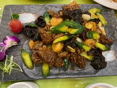 传统爆虾腰-大眼锅贴水饺(河东店)