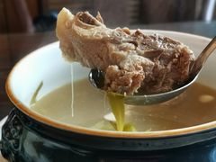 霸王花杏仁煲龙骨-堂宴·老厦门私房菜(1988仙岳总店)