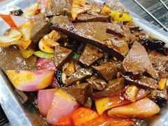 辣炒羊血-鑫顺吉牛肉馆