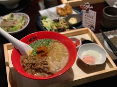 寿喜烧牛肉汤面（辣味）-一豚轩·烧鸟·豚骨拉面(五四路店)