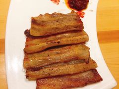 铁板精选五花肉-大岛日本料理铁板烧(南通大饭店)