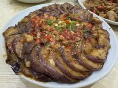 肉沫茄子-老丁鸭脚餐厅