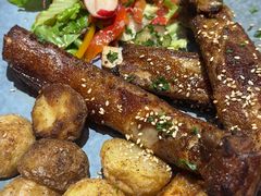 西班牙伊比利亚黑毛猪肋排-澳骄 Aussie Kitchen·手工披萨·西餐(国大店)