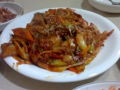 五花肉炒辣白菜-京都亭(沙柳路店)