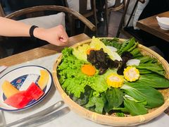 蔬菜拼盘-尚尚仙·酸汤猪手·猪肚鸡火锅(华联万柳购物中心店)