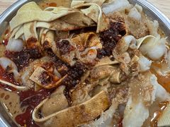 涮牛肚豆皮-老白家怡贵园烤肉