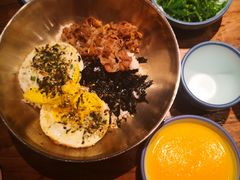 -明洞阿姨·韩式酱蟹烤肉·创意料理(三元桥店)