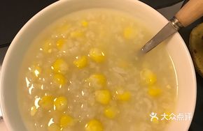 Glutinous Rice and Corn Porridge