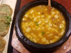 石锅鸡汤豆腐-绿茶餐厅(华联万柳店)