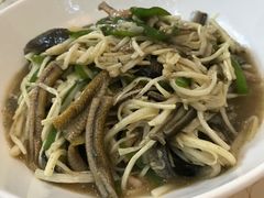 茭白炒鳝丝-玫瑰厅上海菜(兴国路店)