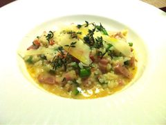 培根芦笋芝士烩饭-BONAZZA 意大利餐厅