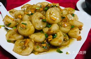 Stir-fried Button Mushroom