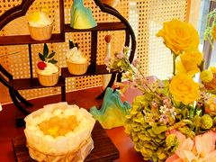 -芒果与甜纯动物奶油蛋糕&甜品台定制