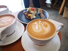 肉桂红糖拿铁-LAB COFFEE来杯咖啡(浦仓路店)