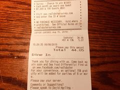 账单-RED LOBSTER(多伦多DT店)