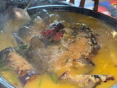 -探鱼·鲜青椒爽麻烤鱼(天河优托邦店)