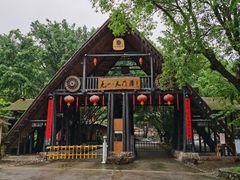 -天门沟九州驿站树上汤泉