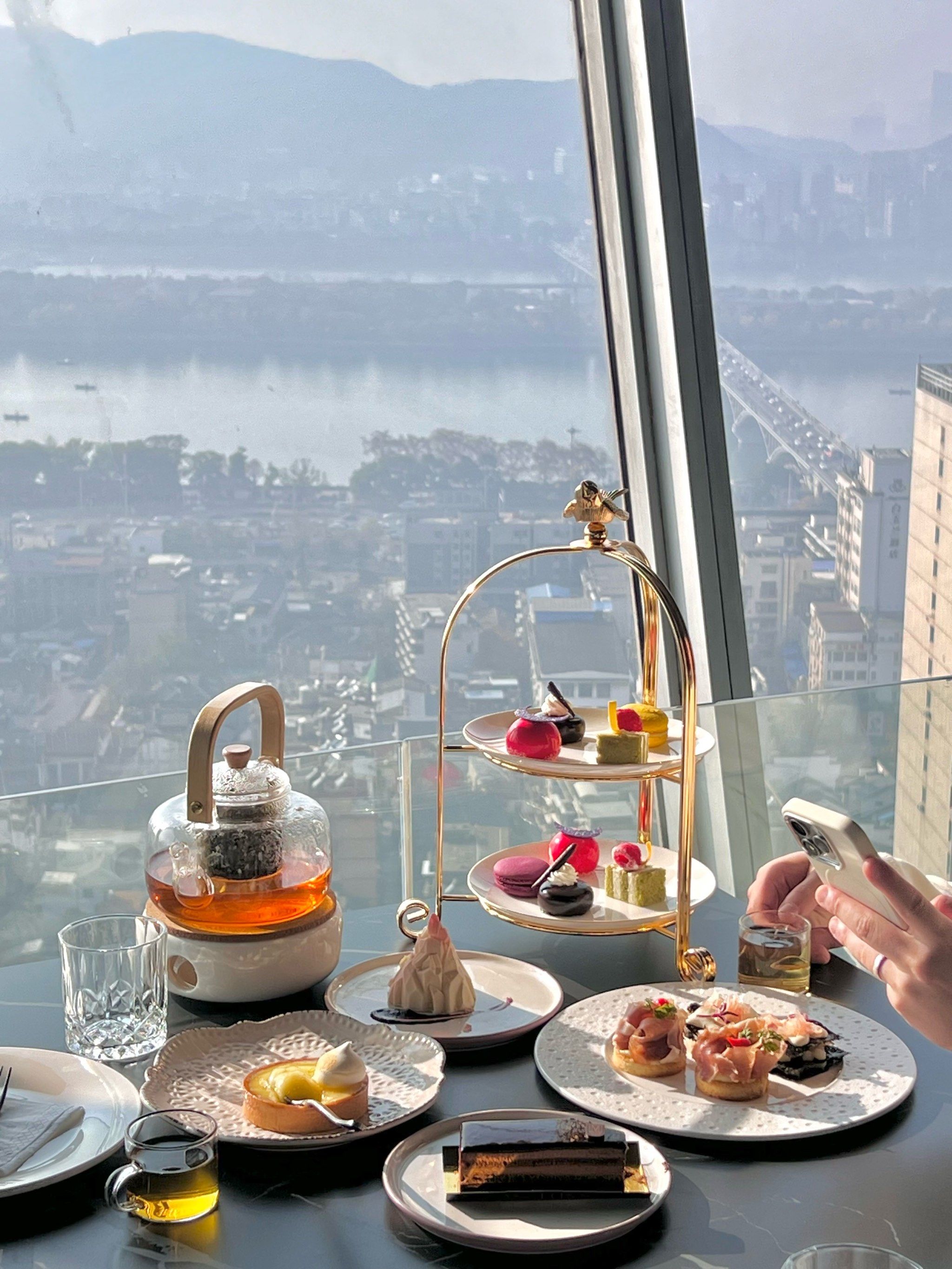 长沙!终于有了!高空落日旋转餐厅