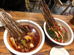 红油味钵钵鸡-嘉州叶婆婆钵钵鸡(建设路店)