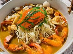 膏蟹拌面-十面欢腾·海鲜面·台式Bistro(长乐路店)