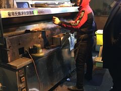 -劳动公园新疆人烤腰子