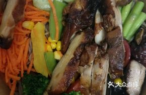 Marinated Grilled Chicken Leg Buckwheat Noodles