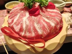 安格斯肥牛生日蛋糕-盡膳口福跷脚牛肉火锅(晶耀前滩店)