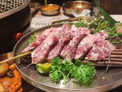 -草家酱蟹炭火烤肉店(珲春南路一店)