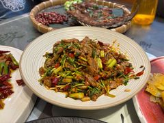 野佐料爆牦牛肉-段公子·精品云南菜