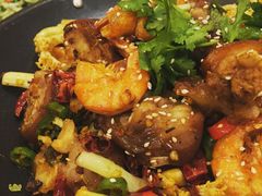 香辣蹄花虾-粗茶淡饭•陕菜•家常菜