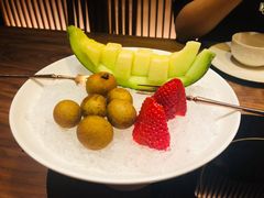 餐前水果-揽季锅物会.福建黄鱼.海鲜姿造(五四路店)