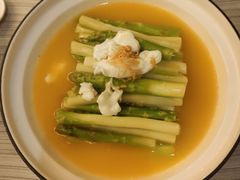虾汤芙蓉扒芦笋-得丘礼享谷·玉兰苑
