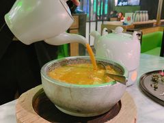 招牌虾膏泡泸沽湖红米饭-辛香汇·现炒川菜(淮海路百盛店)