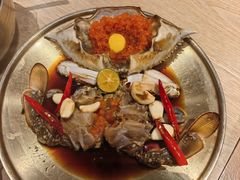 -草家酱蟹炭火烤肉店(珲春南路二店)