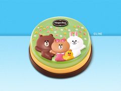 Line在蛋糕冰淇淋-哈根达斯(合肥万科广场店)