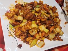 宫爆鸡丁-天津乾毓德饭庄·清真传统炒菜·海鲜烧烤(咸阳路店)